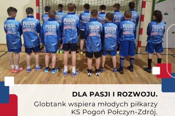 Globtank wspiera młodych sportowców z Połczyna-Zdroju ⚽