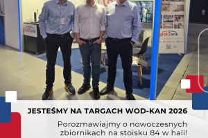 Jesteśmy na targach WOD-KAN 2026 w Bydgoszczy