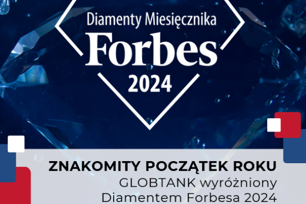 💎 Globtank wyróżniony w rankingu „Diamenty Forbesa 2024”